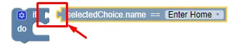Example of blocks that can be linked together